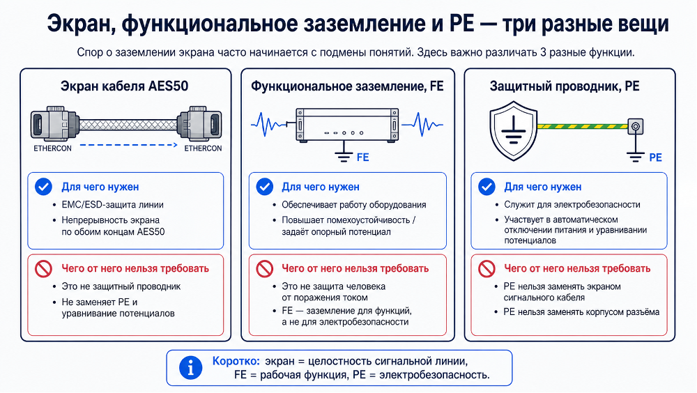 Почему сгорел EtherCON на DL32